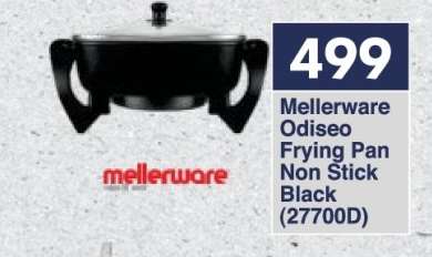 Mellerware Odiseo Frying Pan Non Stick Black