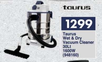 Taurus Wet / Dry Vacuum Cleaner