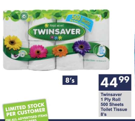 Twinsaver Toilet Tissue