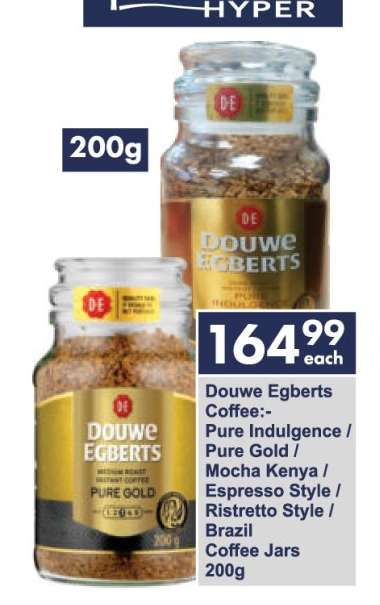 Douwe Egberts Coffee Jars