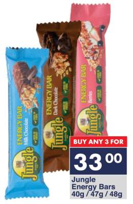 Jungle Energy Bars