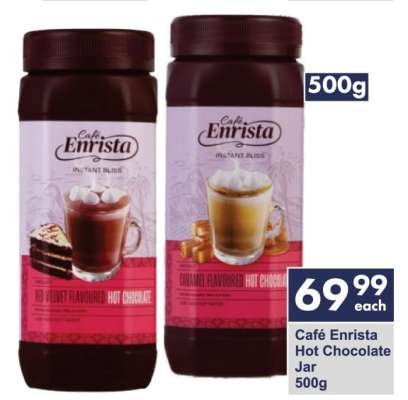 Café Enrista Hot Chocolate Jar