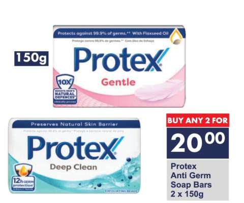 Protex Anti-Germ Soap Bars