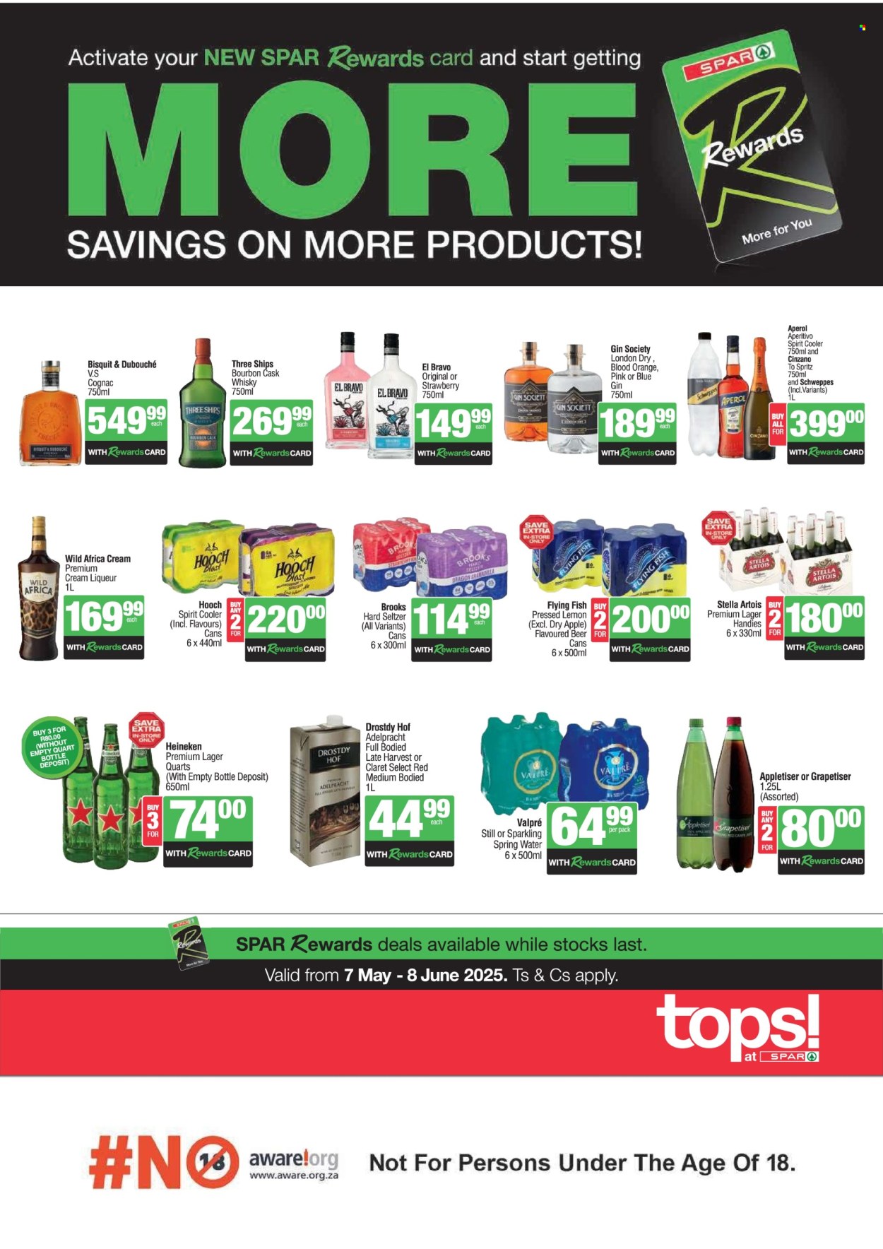 TOPS at SPAR specials - 05.07.2025 - 06.08.2025. 