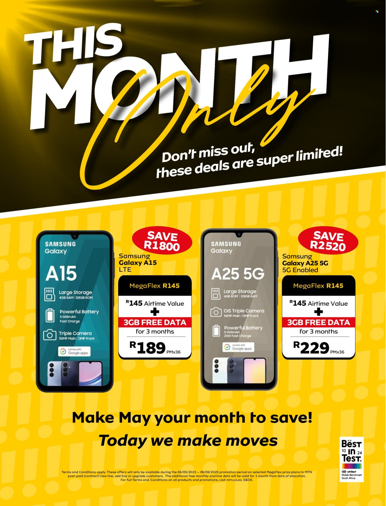 MTN specials - 05.07.2025 - 06.06.2025. 