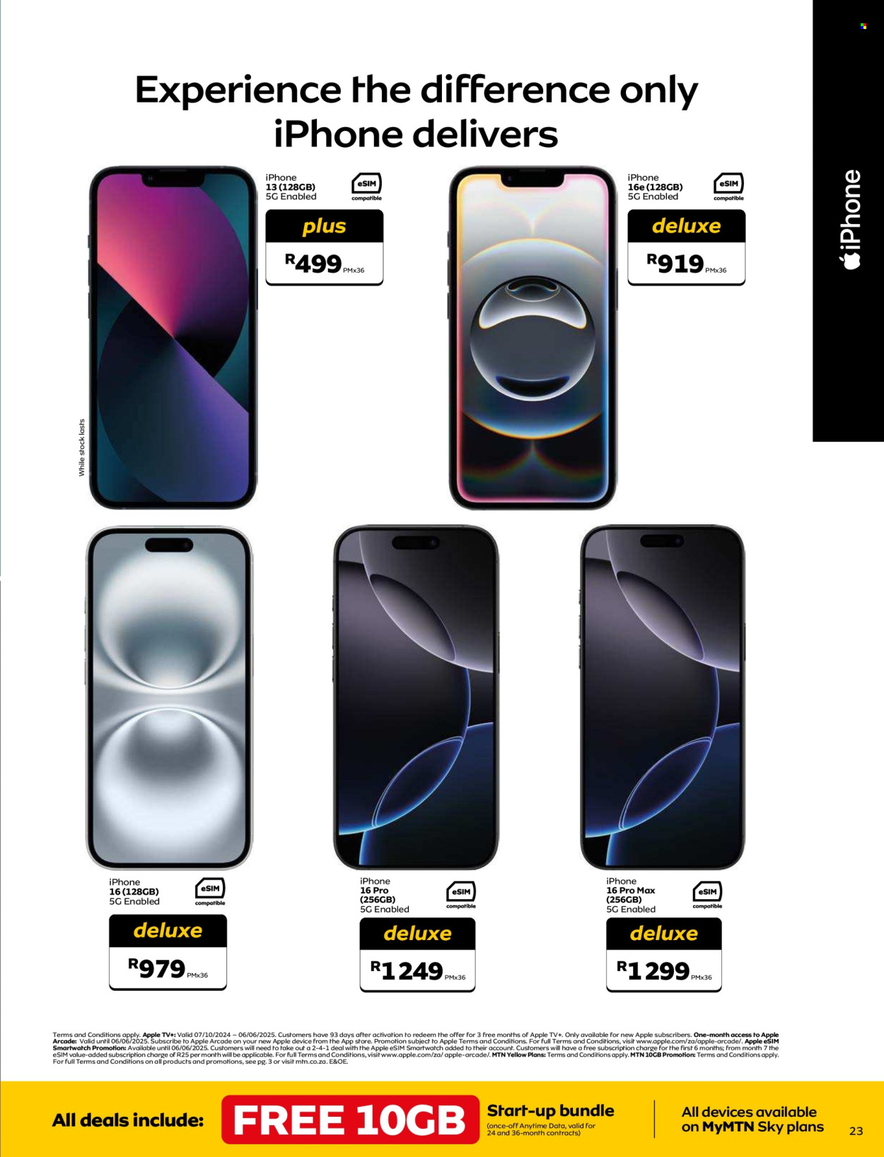 MTN specials - 05.07.2025 - 06.06.2025. 