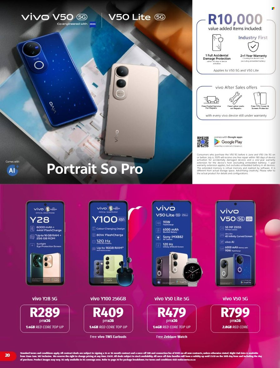 Vodacom specials - 05.07.2025 - 06.09.2025. 