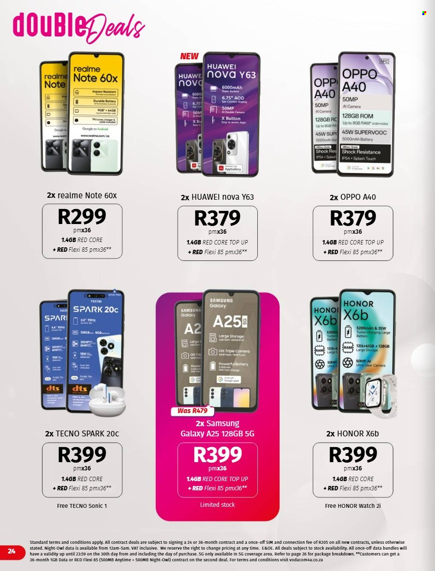 Vodacom specials - 05.07.2025 - 06.09.2025. 