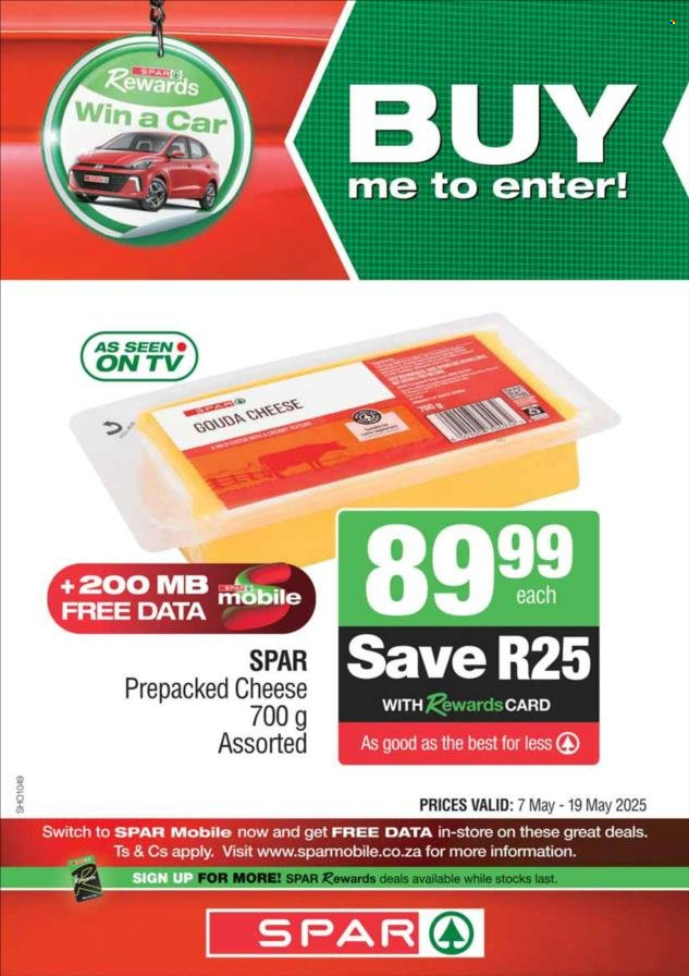 SPAR specials - 05.07.2025 - 05.19.2025. 