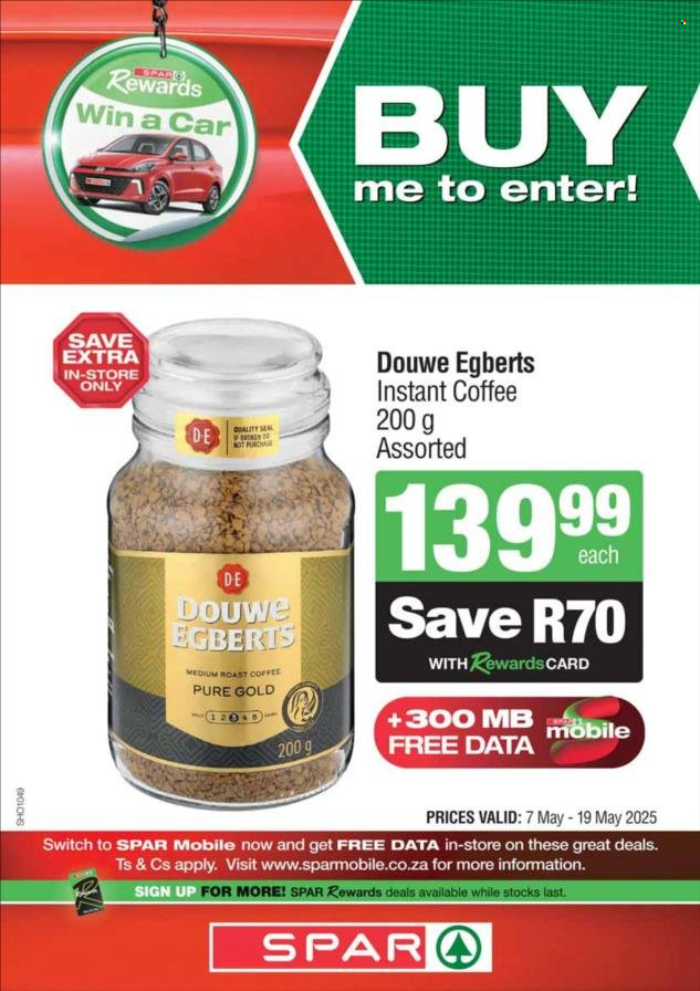 SPAR specials - 05.07.2025 - 05.19.2025. 