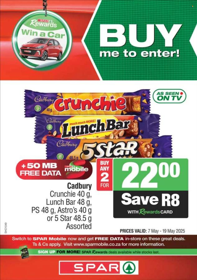 SPAR specials - 05.07.2025 - 05.19.2025. 