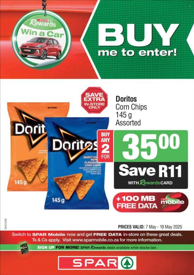 SPAR specials - 05.07.2025 - 05.19.2025. 