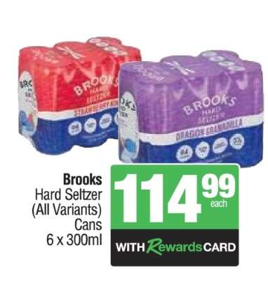 Brooks Hard Seltzer (All Variants)