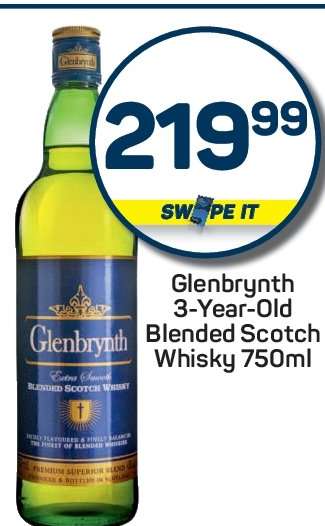 Glenbrynth 3-Year-Old Blended Scotch Whisky 750ml