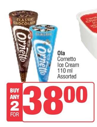 Ola Cornetto Ice Cream