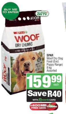 SPAR Woof Dry Dog Food