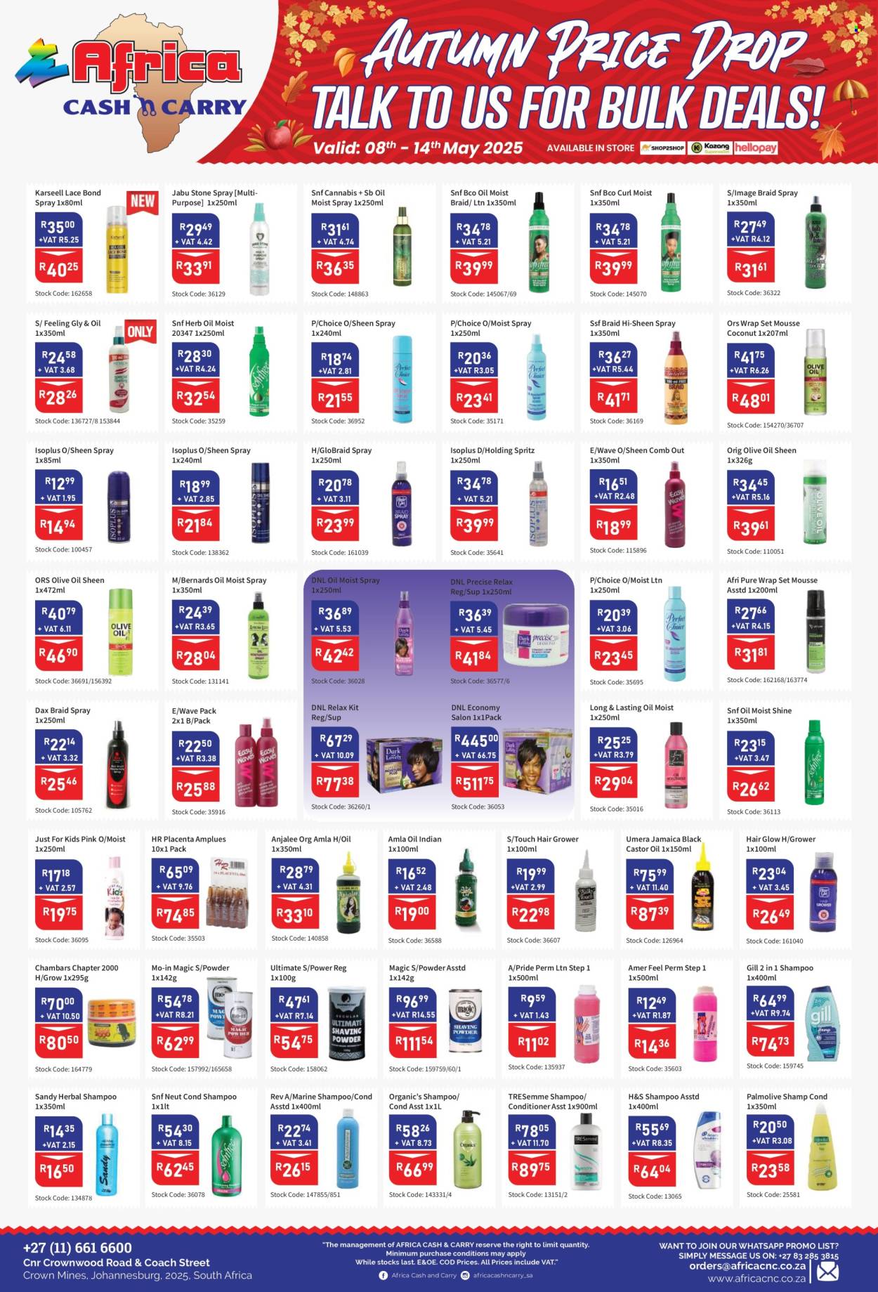 Africa Cash & Carry specials - 05.08.2025 - 05.14.2025. 
