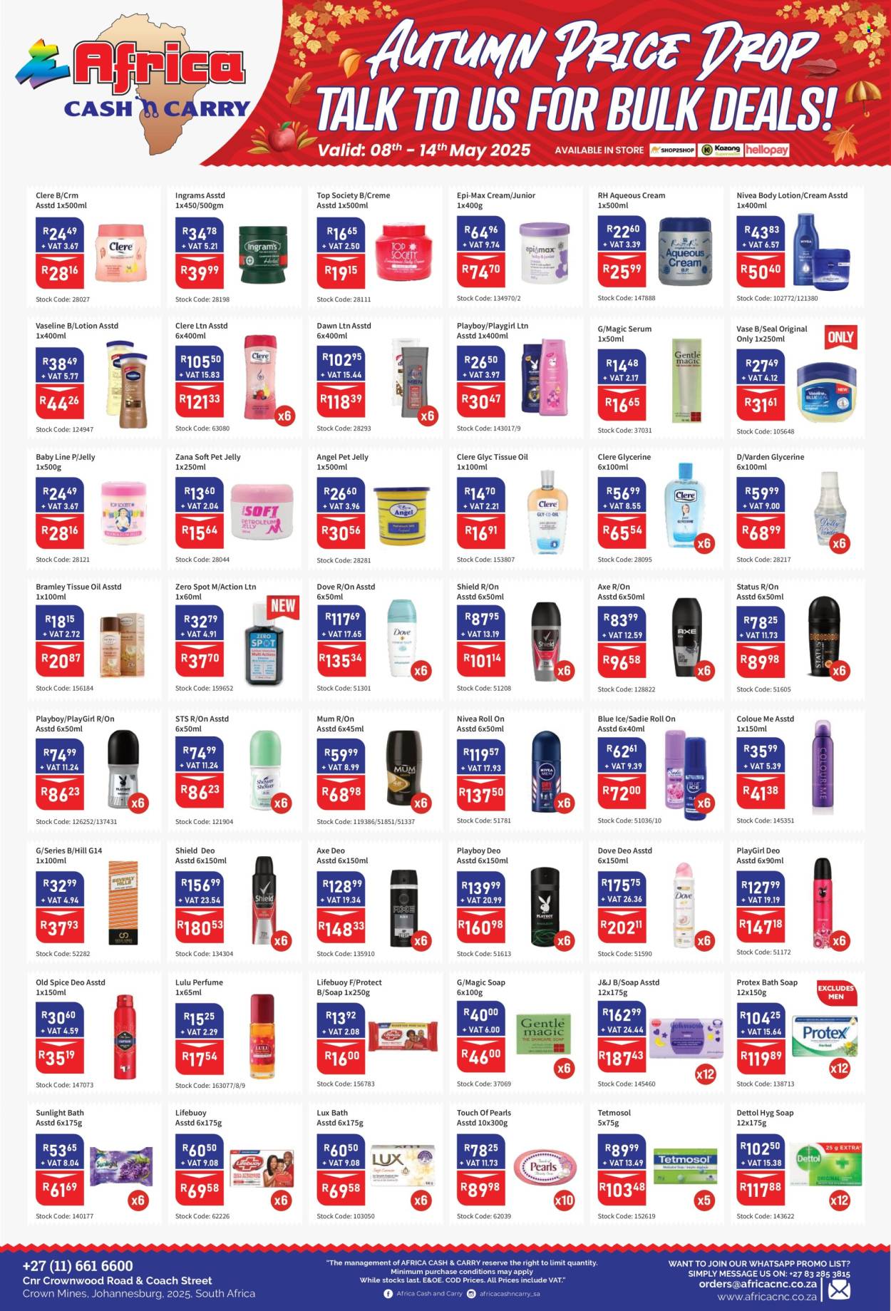 Africa Cash & Carry specials - 05.08.2025 - 05.14.2025. 