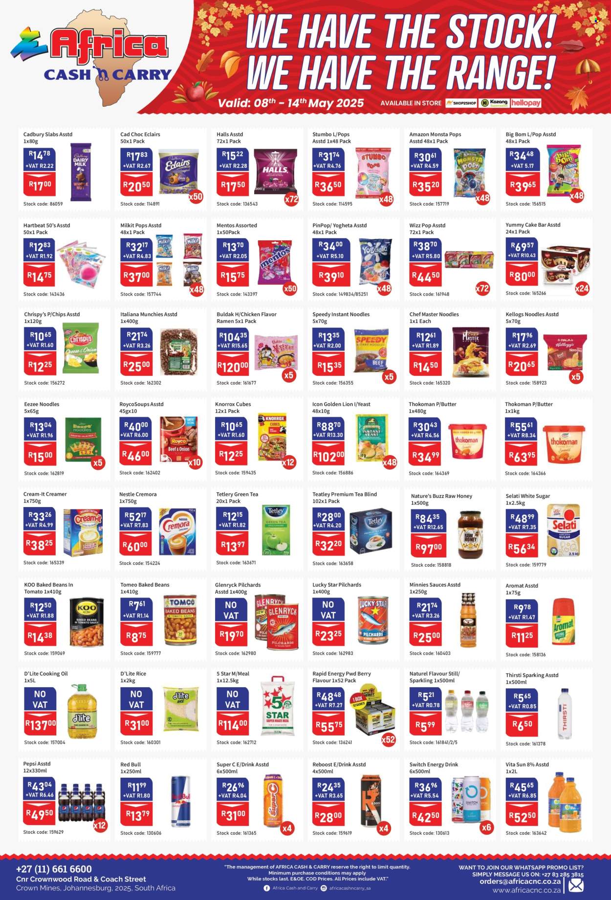 Africa Cash & Carry specials - 05.08.2025 - 05.14.2025. 