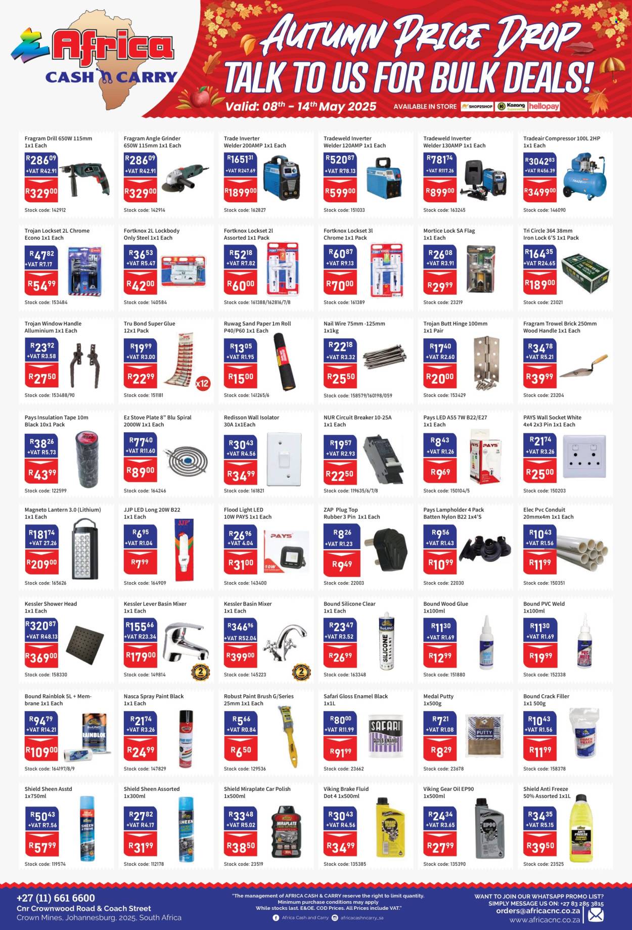 Africa Cash & Carry specials - 05.08.2025 - 05.14.2025. 