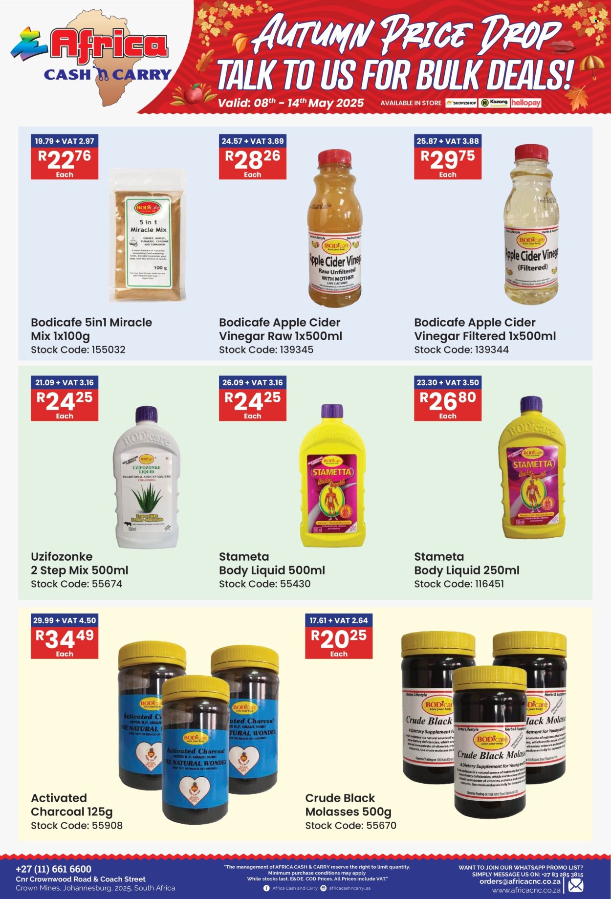 Africa Cash & Carry specials - 05.08.2025 - 05.14.2025. 
