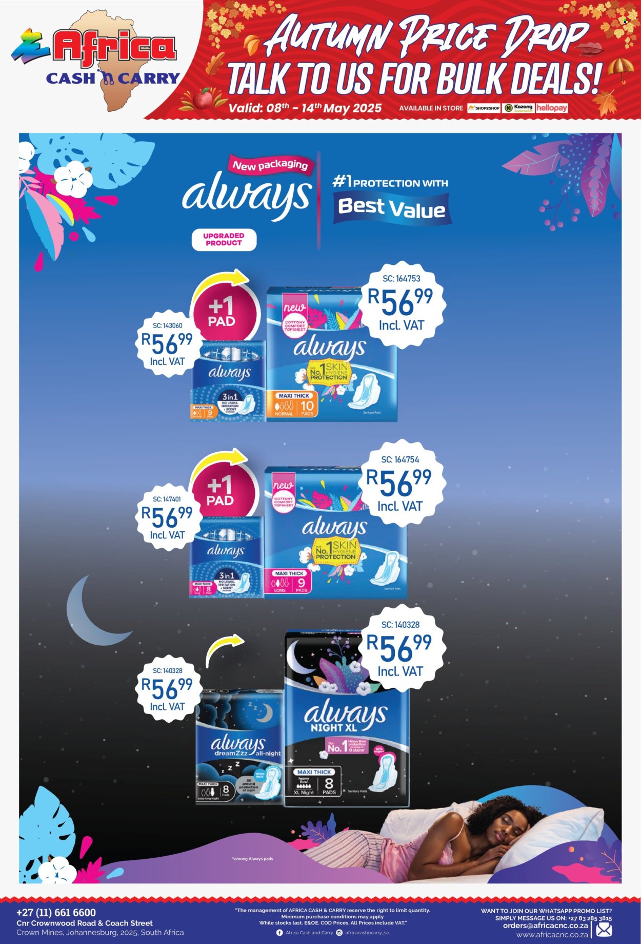Africa Cash & Carry specials - 05.08.2025 - 05.14.2025. 