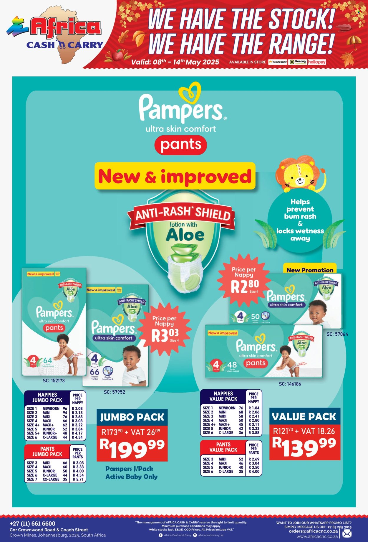 Africa Cash & Carry specials - 05.08.2025 - 05.14.2025. 