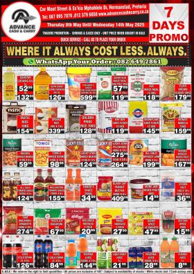 Advance Cash & Carry - Where it always costs less. Always.