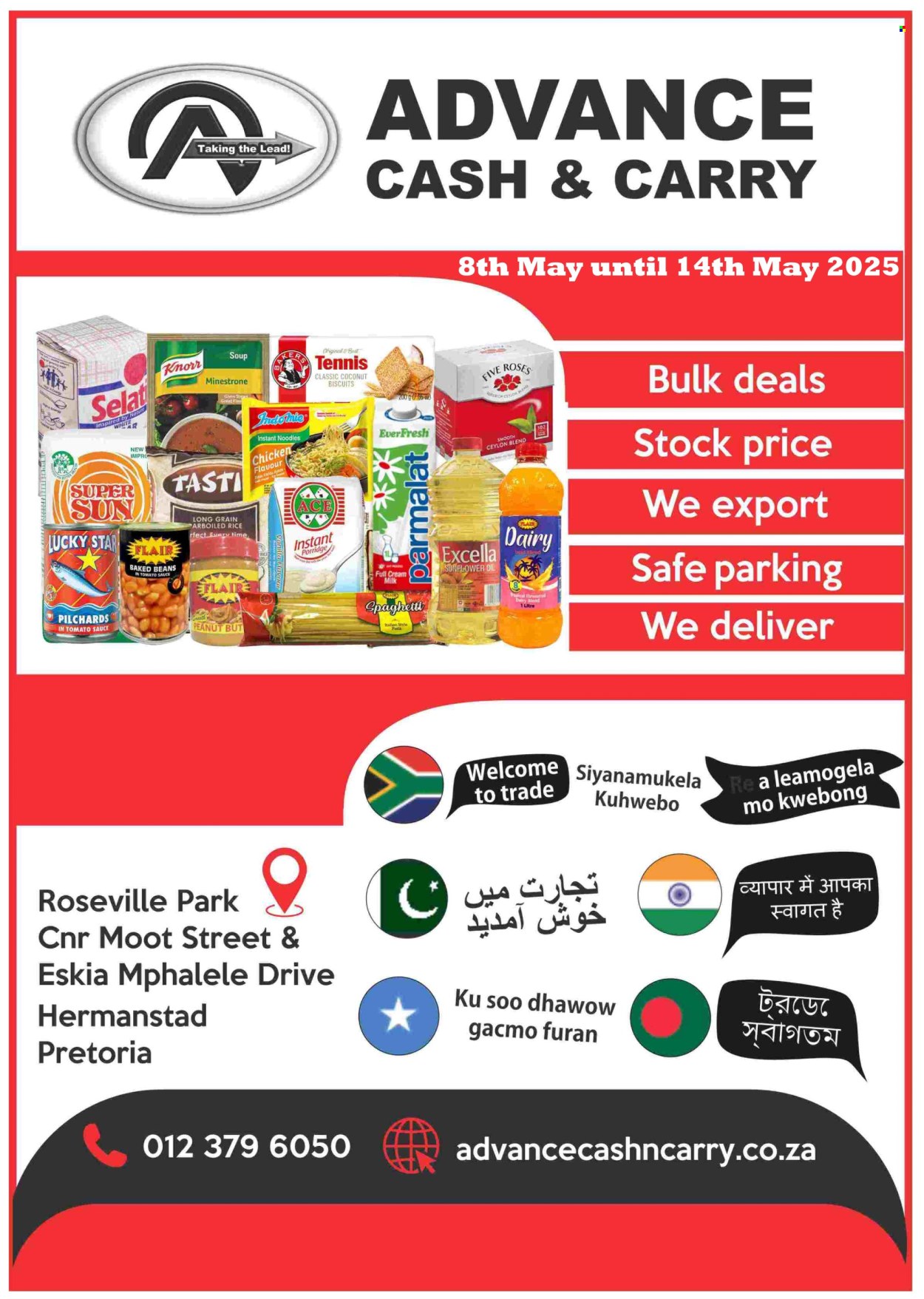 Advance Cash & Carry specials - 05.08.2025 - 05.14.2025. 