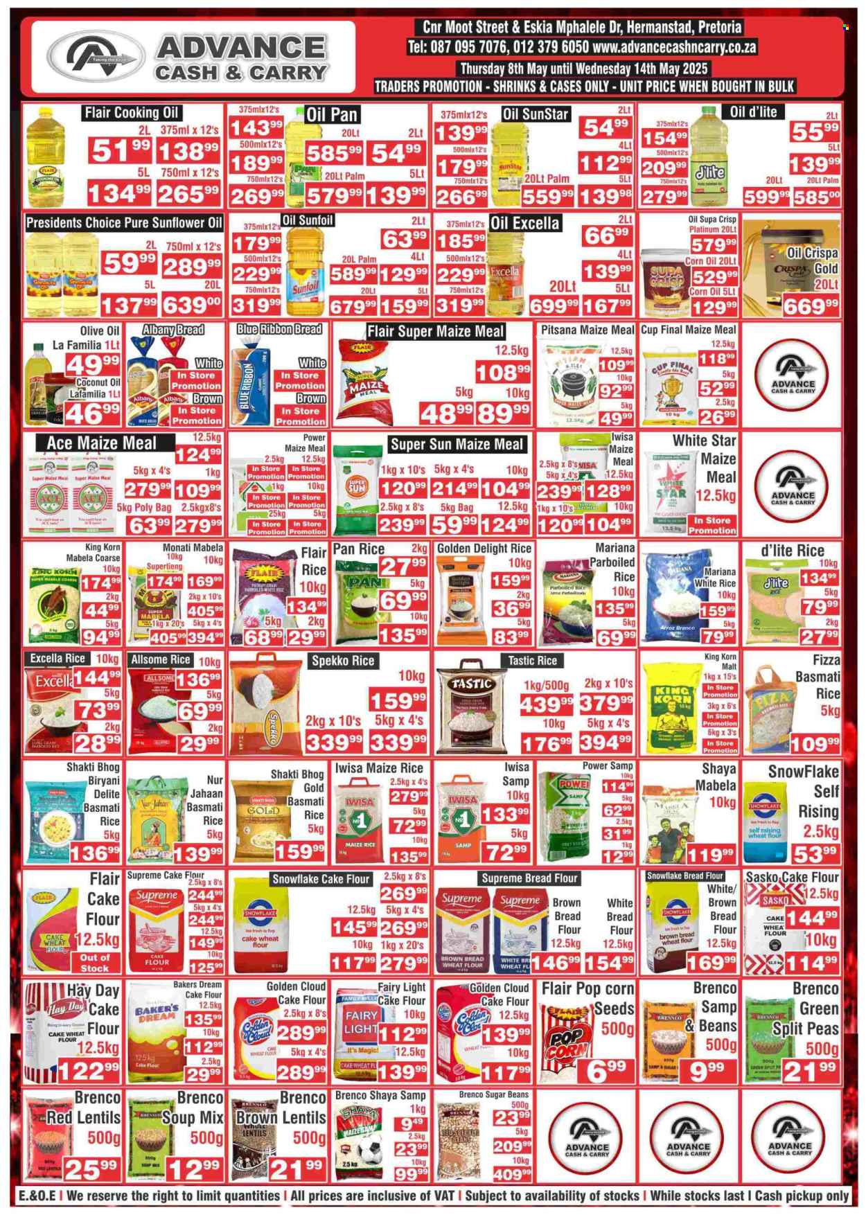 Advance Cash & Carry specials - 05.08.2025 - 05.14.2025. 
