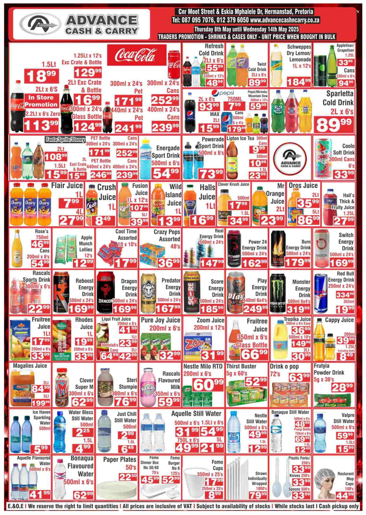 Advance Cash & Carry specials - 05.08.2025 - 05.14.2025. 