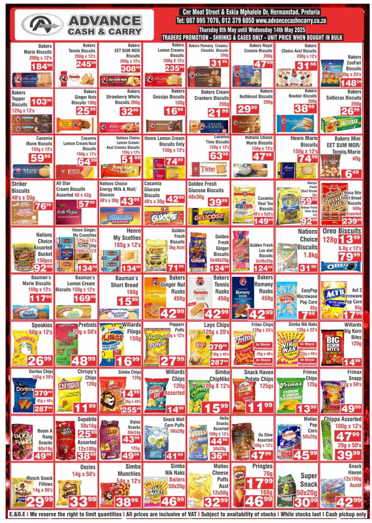 Advance Cash & Carry specials - 05.08.2025 - 05.14.2025. 