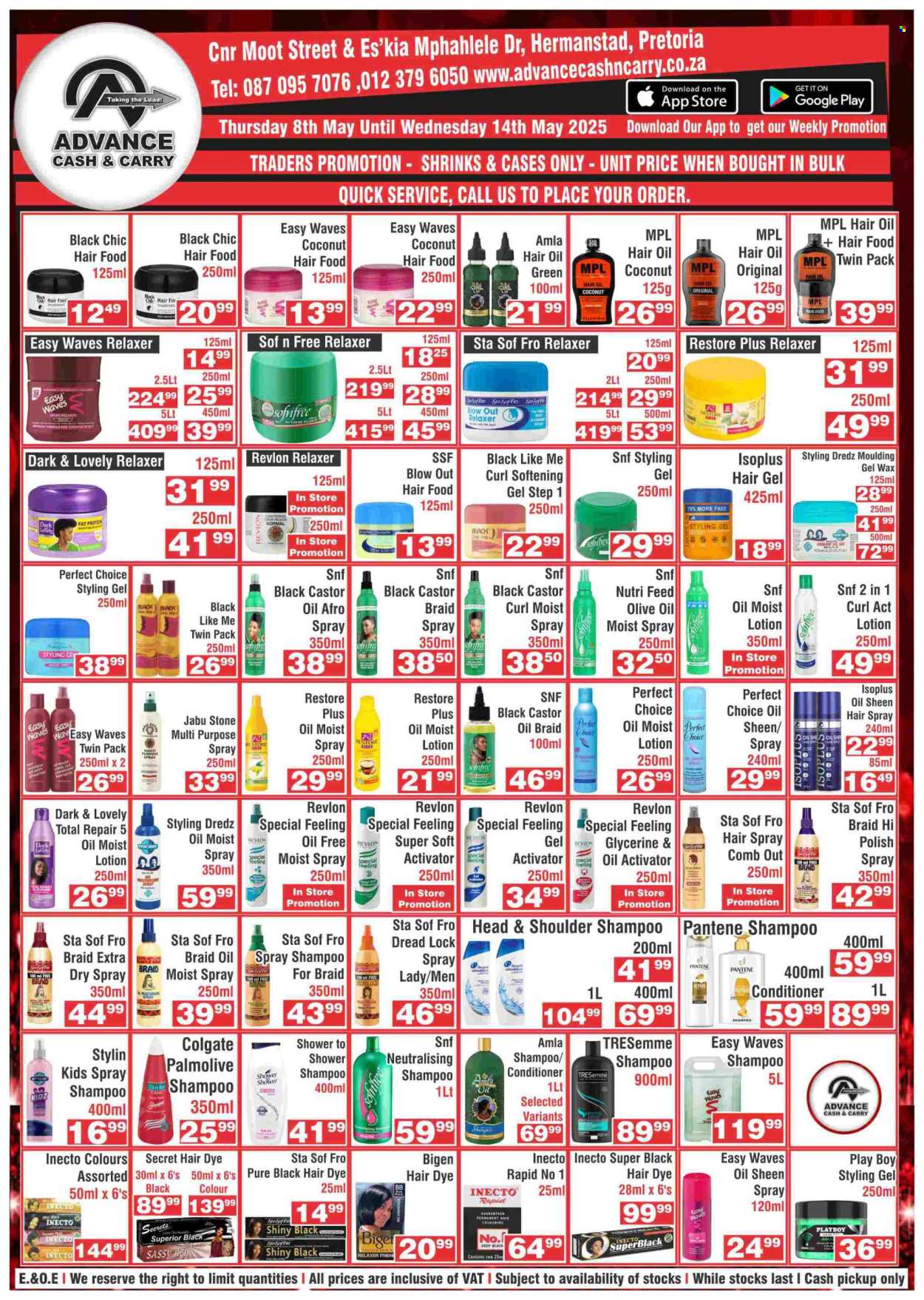 Advance Cash & Carry specials - 05.08.2025 - 05.14.2025. 