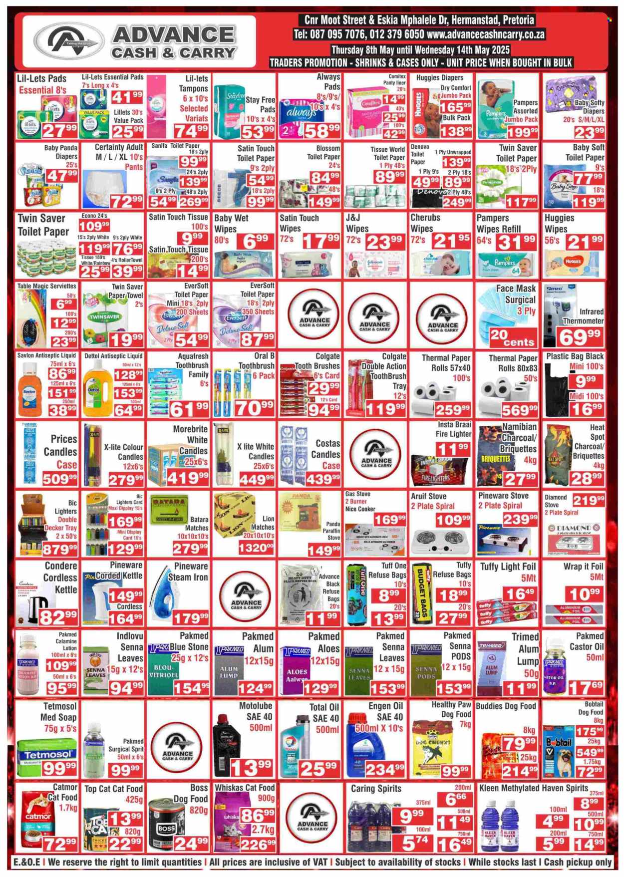 Advance Cash & Carry specials - 05.08.2025 - 05.14.2025. 