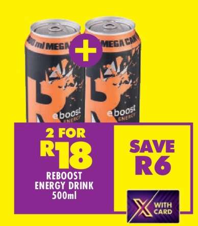 REBOOST ENERGY DRINK 500ml