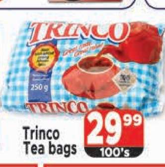 TRINCO Tea bags