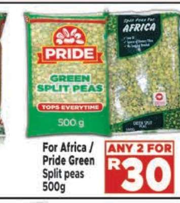 For Africa/Pride Green Split Peas