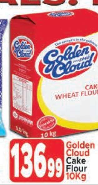 Golden Cloud Cake Flour 10Kg