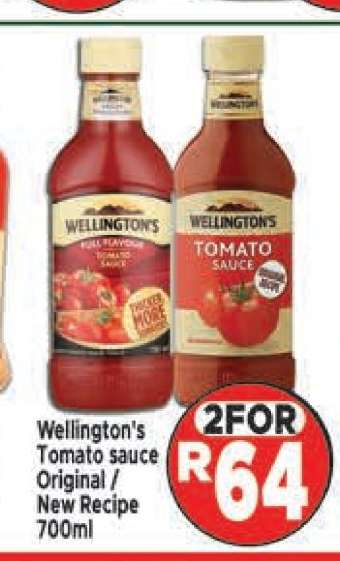 Wellington's Tomato Sauce