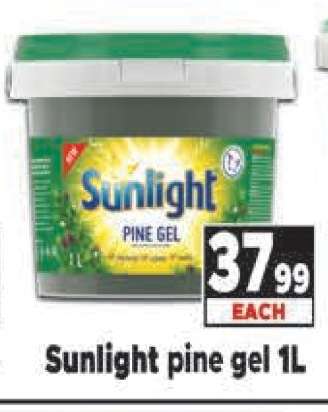 SUNLIGHT PINE GEL 1ℓ