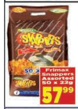 Frimax Snappers Assorted 50 x 22g