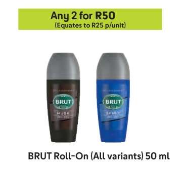 BRUT Roll-On (All variants) 50 ml