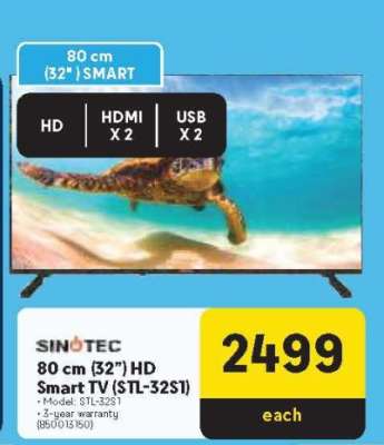 SINOTEC 80 cm (32") HD Smart TV (STL-32S1)