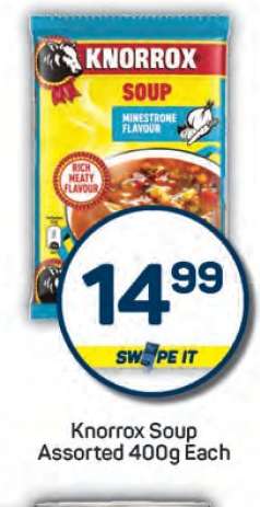 Knorrox Soup Assorted 400g Each