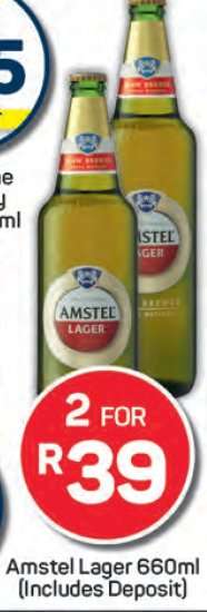 Amstel Lager 660ml