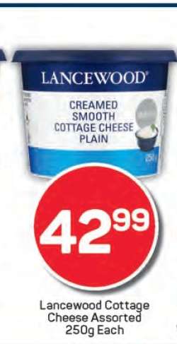 Lancewood Cottage Cheese Assorted