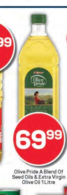 Olive Pride A Blend Of Seed Oils & Extra Virgin Olive Oil