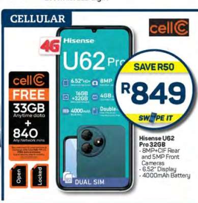 Hisense U62 Pro 32GB