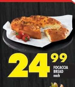 FOCACCIA BREAD