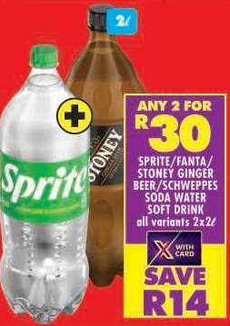 Sprite/Fanta/Stoney Ginger Beer/Schweppes Soda Water Soft Drink